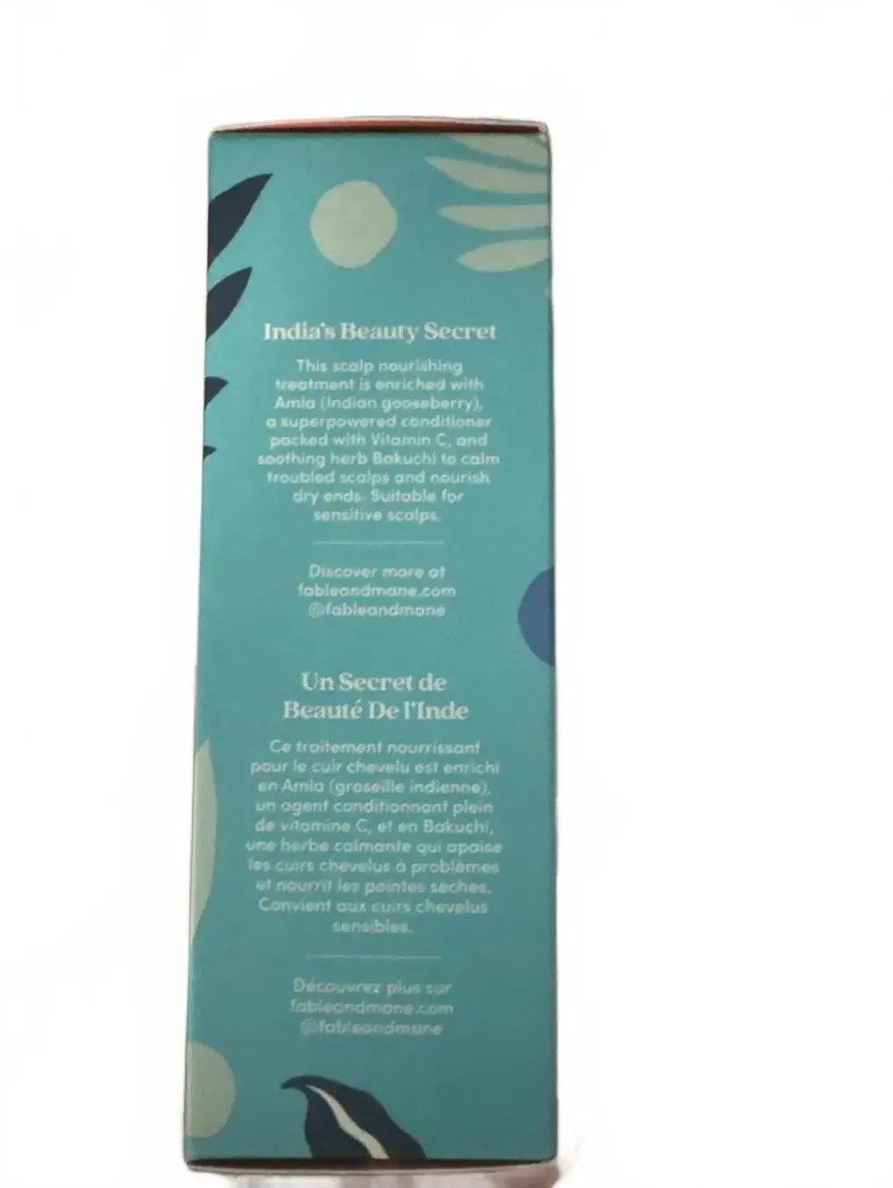 Fable & Mane Amla Soothing Serum for All Hair Types 1.8 fl oz / 55 ml